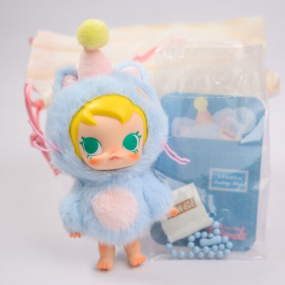 NEW AUTHENTIC POP MART Baby Molly Pocket Friends Vinyl Plush Pendant Blind Box - Picture 2 of 12